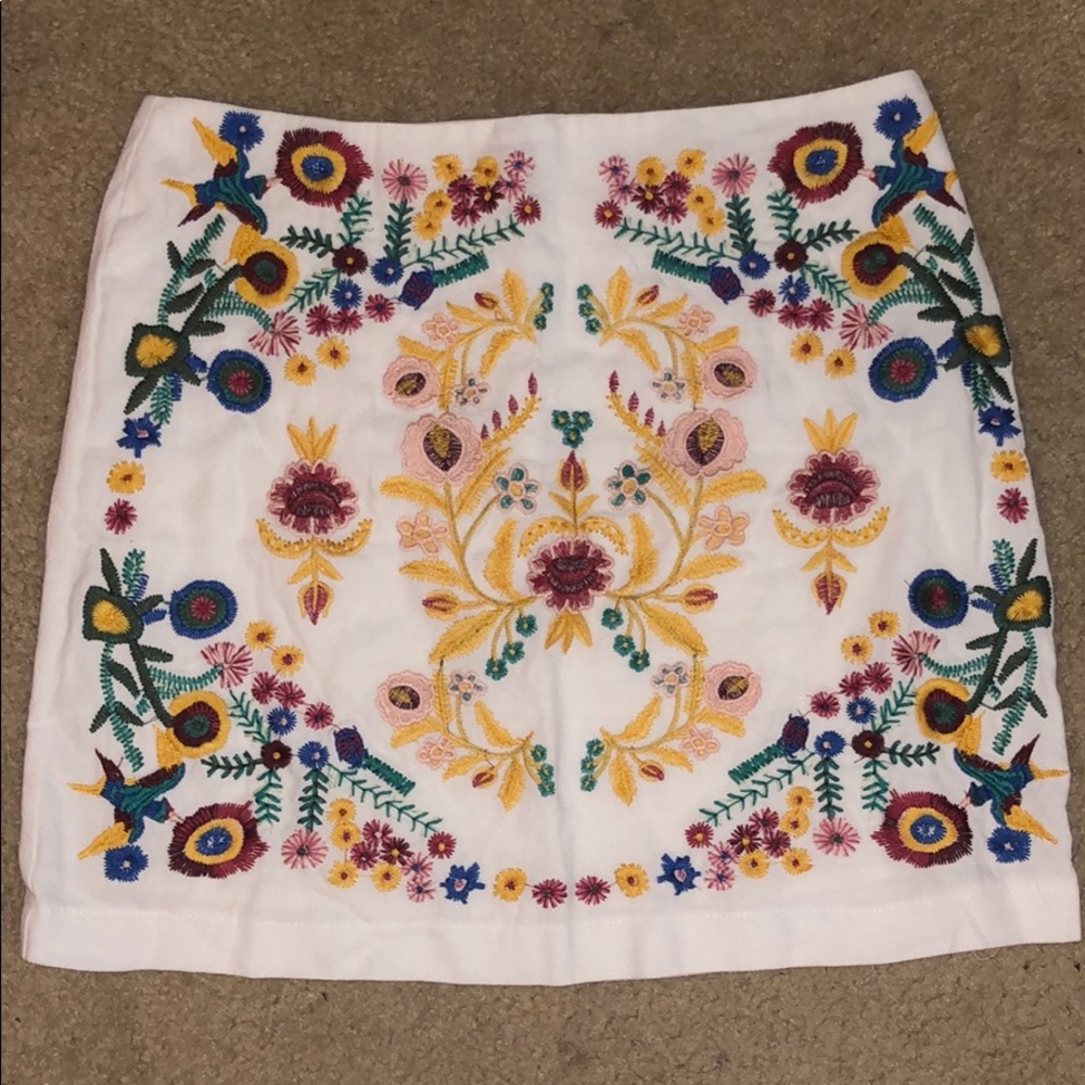 Altar’d State embroidered skirt